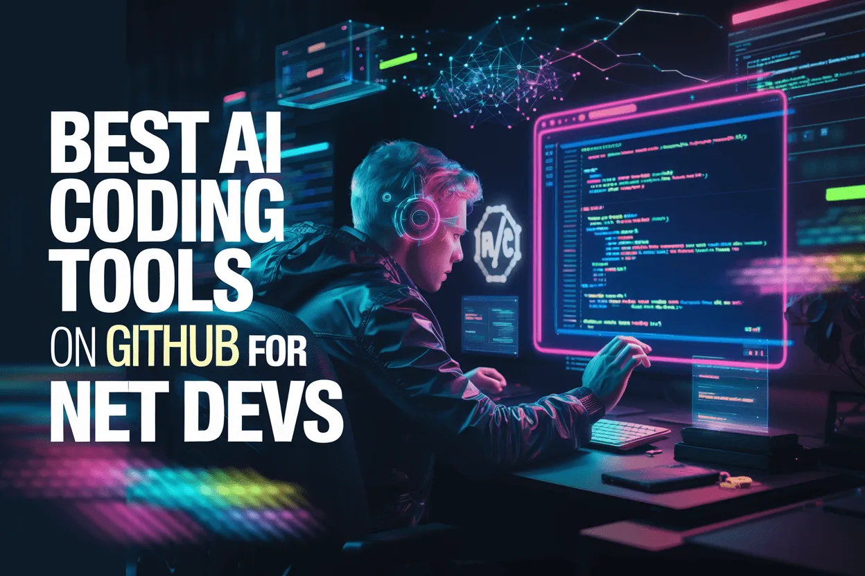 Cover for Best AI Coding Tools on GitHub for .NET Devs